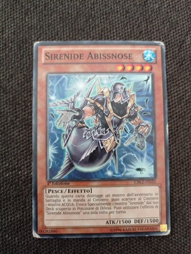 Sirenide abissnose oh - abissnose, yu-gi-oh