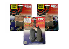 KIT/PASTIGLIE FA347HH  FA215/2 EBC ANT POST N3 TRIUMPH TIGER 1050  2007 AL 2013 