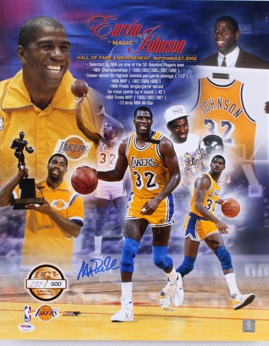 Magic johnson foto firmata - foto,