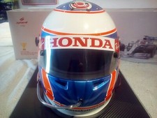 CASCO- HELMET JANSON BATTON BAR-HONDA F1 AUTOGRAFATO STUPENDO RARISSIMO