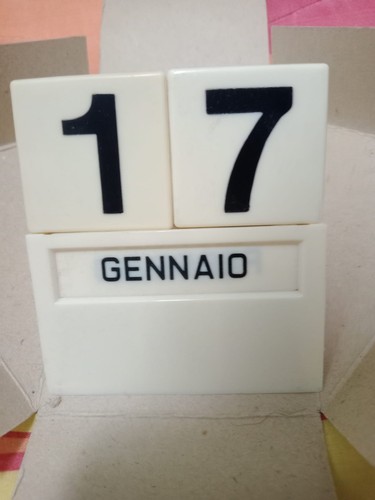 Calendario perpetuo vintage