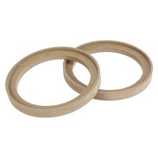 Pair 6.5" Car Beige Recessed