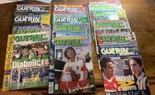 Lotto Guerin Sportivo 13 riviste 1999 allegati poster Milan film campionato