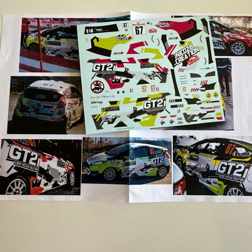Decal ford fiesta n 67 - 1,