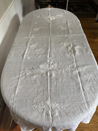 Tovaglia vintage madeira lino - madeira,