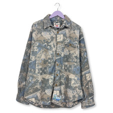 Pile Vintage grigio e azzurro