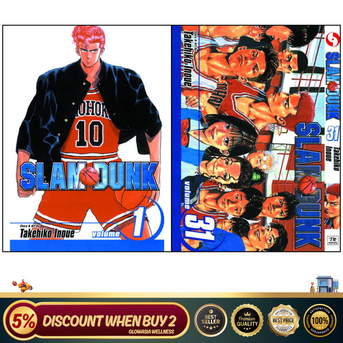 Slam dunk manga inglese vol - dunk,