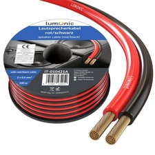 100m Cavi per altoparlanti 2x