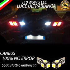 COPPIA LUCI TARGA A 5 LED ALFA