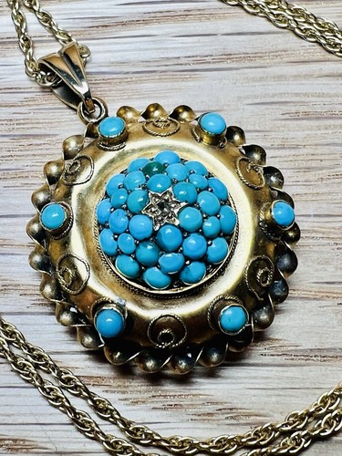 Ciondolo antico con locket - ciondolo,