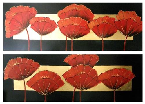 Quadro legno dipinto - legno,