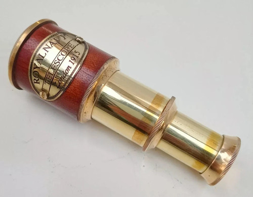 Telescopio vittoriano antico