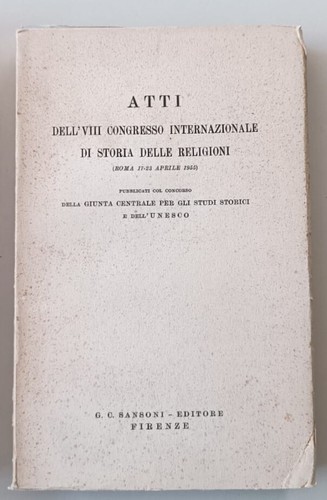 Atti dell viii congresso - atti,