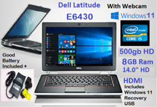 Dell E6430 Fast i5-2.60Gz 512