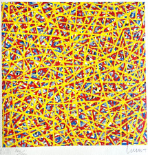Sol Lewitt Litografia COA originale firmata a penna numerata a mano timbro @@