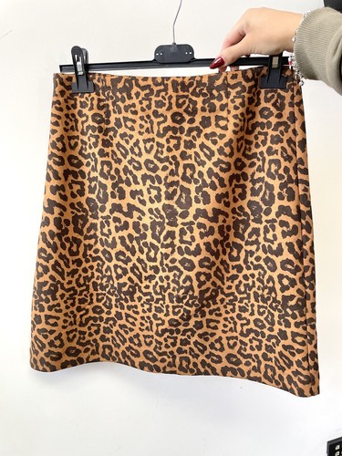 Gonna leopardata vita - , alta