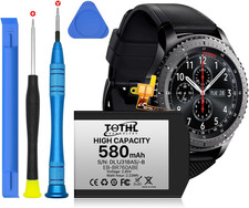 Batteria Di Ricambio per Samsung Gear S3, 580 Mah, EB-BR760ABE, Compatibile Con 