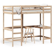 vidaXL Letto Soppalco con