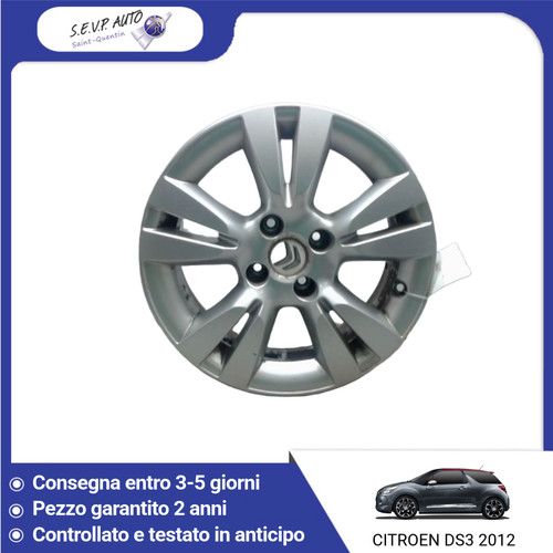 Cerchio in alluminio - in,
