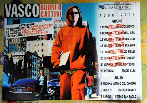 Vasco rossi flyer - vasco,
