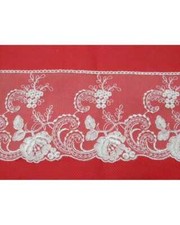 Pizzo merletto di tulle nastro