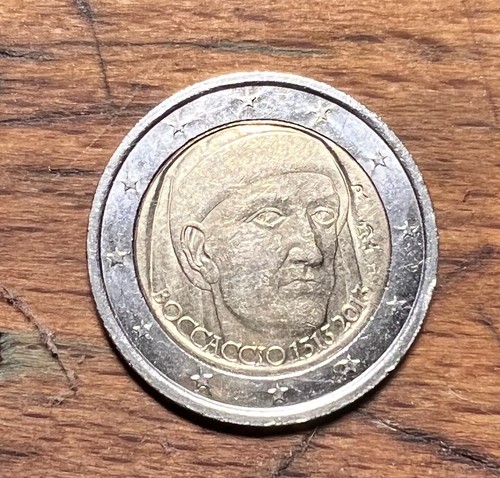 Moneta euro boccaccio 1313 - 2,