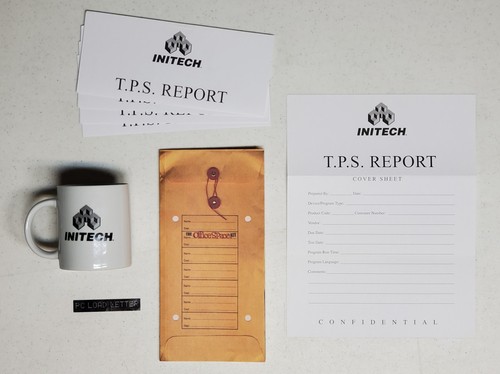 The office space kit initech - space,