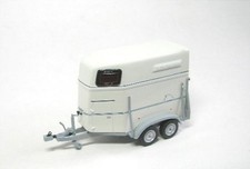 Böckmann Horse Trailer (rimorchio per cavalli) in confezione originale 1:43 Minichamps