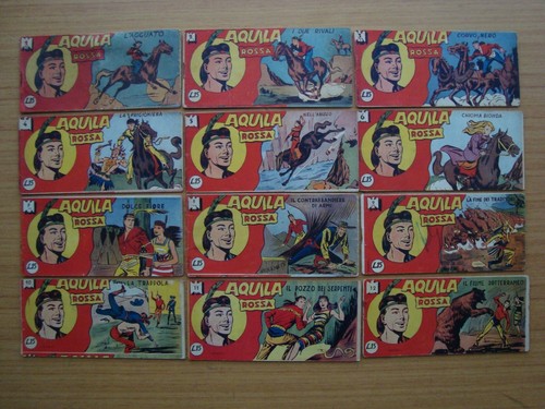 Aquila rossa completa - aquila,