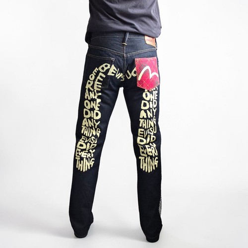 Evisu lotto 2000 jeans - lotto,