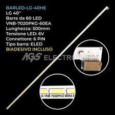 BARRA 60 LED STRIP LED TV LG JL-ELED 1004 VNB-7020PKG-60EA 40L5435DG 40HE1511B