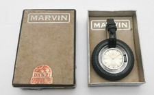 Marvin Pocket watch keychain wheel watch manual winding Swiss Made Mm 50 - Box