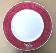 Wedgwood Sarah's Garden Pine Cone Piatto Rosso Natale 2259847
