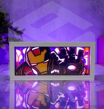 Iron Man LED 3D Light Box –