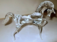CAVALLO IN VETRO-CRISTALLO DI MURANO.