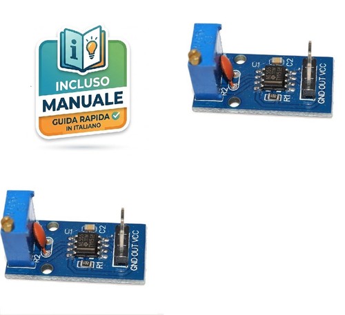 Ne555 generatore impulsi - 2x,