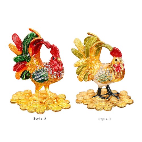 Portagioie con figurine - , di