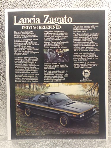 Pubblicità vintage lancia - pubblicità,