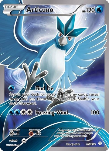 Articuno 83 pokemon - 25/83,