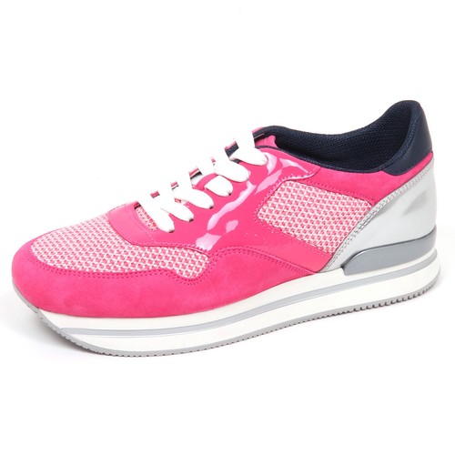 E2898 sneaker donna fucsia