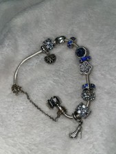 Pandora blues charm bracelet - blues,