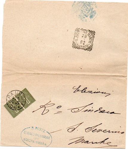 Nocera umbra 1892 - 1892, coppia