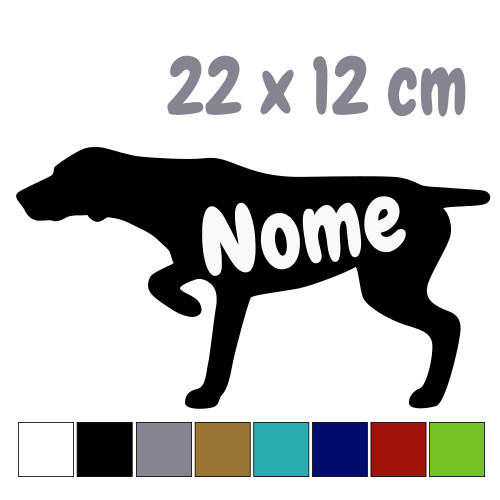 Cane ferma kurzhaar - kurzhaar, adesivo