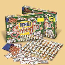 TOMBOLA SMORFIA NAPOLETANA 96 CARTELLE  GIOCO DI SOCIETA' DA TAVOLO NATALE