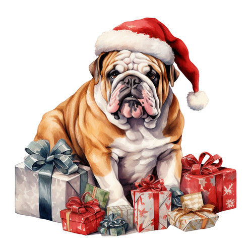 Adesivi auto bulldog inglese - auto,