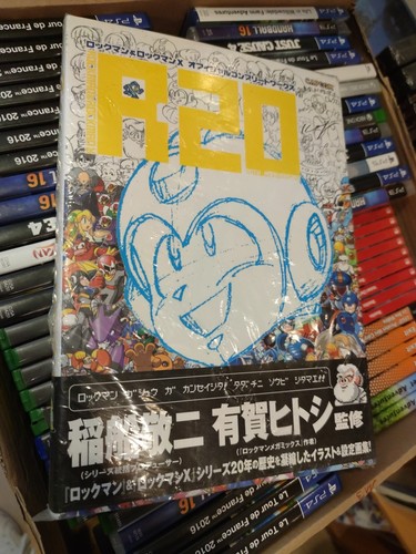 Artbook rockman megaman - artbook,