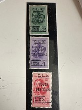 ITALIE 1944 CLN POSTA PARTIGIANA**