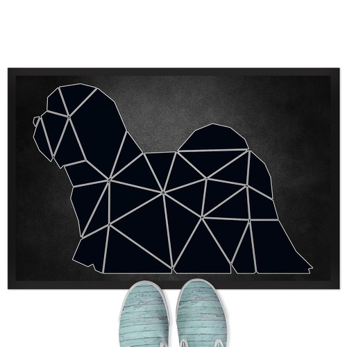 Lhasa apso stile origami - lhasa,