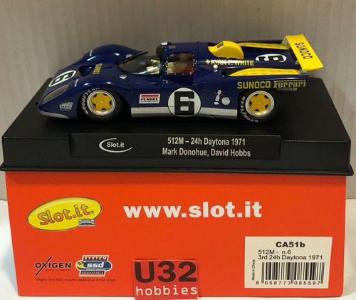Slot car ca51b ferrari - car,