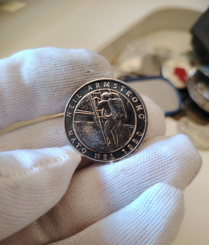 Neil armstrong medaglia - neil,